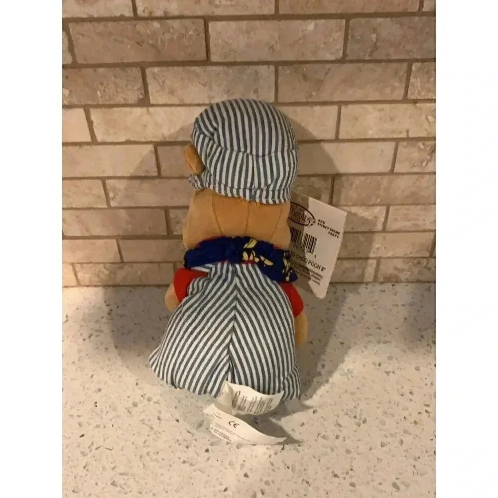 Mouseketoys Winnie the pooh choo choo pooh‎ bean bag plush b25